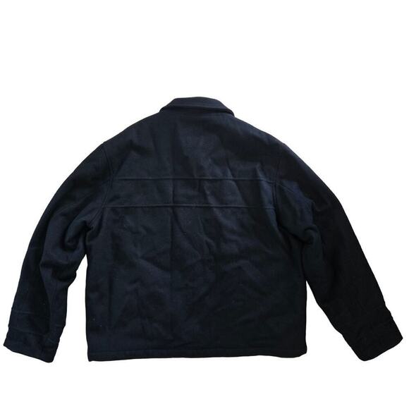 Lyle & Scott Scotland Cashmere Wool Blend Black Mens Jacket XL - Picture 9 of 9